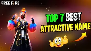 TOP 5 ATTRACTIVE NAME 🔥 PRO PLAYER NAMES IN FREE FIRE | BEST NAME FOR FREE FIRE 2022