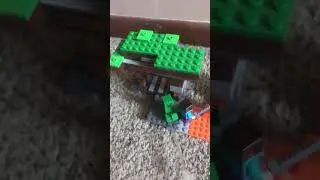 Sad Creeper Exploding￼ Steve and Head Flying