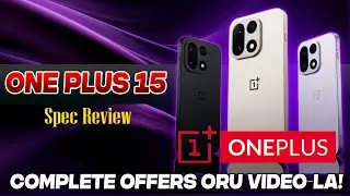 OnePlus 15 Complete Tamil Review! Display, Gaming & Charging Test 🔋