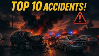 Top 10 Car Accidents in History Compilation!