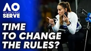 What rule should tennis consider changing? | The Morning Serve | Australian Open 2026