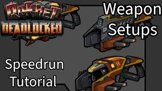 Ratchet: Deadlocked Speedrun Tutorial - Weapon Mod Setups