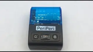 PeriPeri BT 58 2Inch Thermal Receipt Printer, Inkless Bluetooth Portable Printer