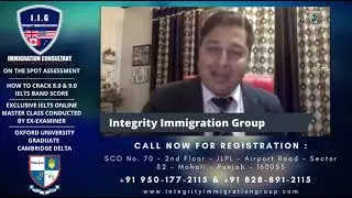 𝐈𝐧𝐭𝐞𝐠𝐫𝐢𝐭𝐲 𝐈𝐦𝐦𝐢𝐠𝐫𝐚𝐭𝐢𝐨𝐧 𝐆𝐫𝐨𝐮𝐩 Organized a Live 𝐈𝐄𝐋𝐓𝐒 𝐌𝐀𝐒𝐓𝐄𝐑 𝐂𝐋𝐀𝐒𝐒 With 𝑴𝒓. 𝑲𝒂𝒓𝒂𝒏𝒅𝒆𝒆𝒑 𝑺𝒊𝒏𝒈𝒉