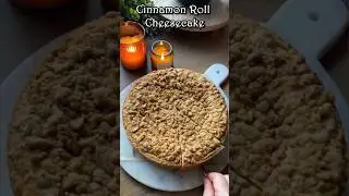 CINNAMON ROLL CHEESECAKE  #cookingee #cinnamonrollrecipe #cheesecake #cheesecakerecipes