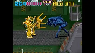 Arcade Game: Aliens (1990 Konami) Longplay with cheats