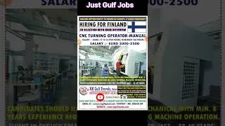 Gulf & Europe jobs #viralvideo #currentjobs #assignment #shorts