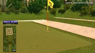 Golden Tee Great Shot on Indigo Mound!