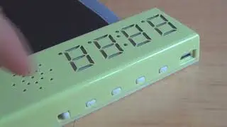 Pressure Sensitive Digital Carpet Alarm Clock