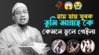 যুবকদের জন্য হৃদয় কাঁপানো বয়ান | হায় হায় যুবক তুমি আল্লাহকে ভুলে গেলা! | Anisur Rahman Ashrafi
