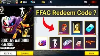 Free Fire FFAC Redeem Code ? | Free Fire Asia Championship Free Rewards