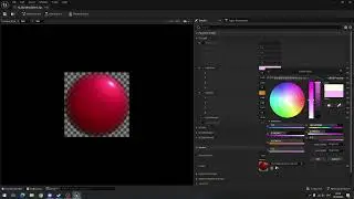 UE5 - UI Material Health orb for Diablo-like project