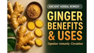 Ginger Benefits & Uses | Ancient Herbal Remedy for Digestion, Immunity & Circulation