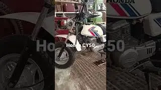 Honda CY 50 wei&szlig;