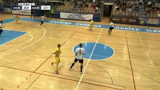 1. tekma finala 1. SFL: Dobovec Pivovarna Kozel - FutureNet Maribor