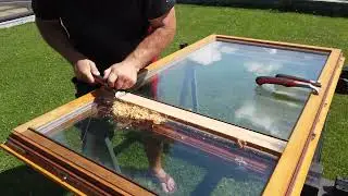 Renovace oken a odstranění starých nátěrů škrabkou, díl 1.