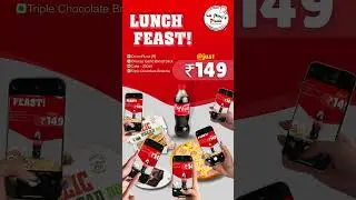 🎉 La Pino'z Pizza LUNCH FEAST Starting at ₹149! | Daily 10 AM to 4 PM 🍕🔥