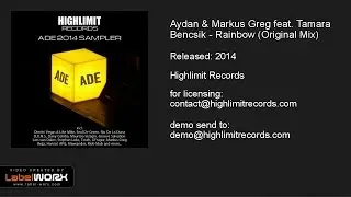 Aydan & Markus Greg feat. Tamara Bencsik - Rainbow (Original Mix)