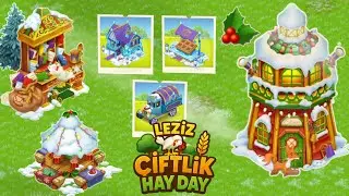 Toplam 70 Elmas Aldım! 💎 Yeni Dekorasyonlar ve Derbi Ödülleriyle Dolu Gün #hayday 