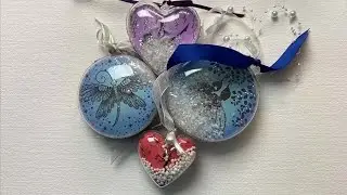 Bauble Magic with Rory and Darcy by Karen Telfer - A Lavinia Stamps Tutorial