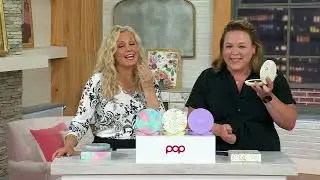 Pop Sonic Compact Mirror w/ 1x/5x Mag & Gift Box on QVC