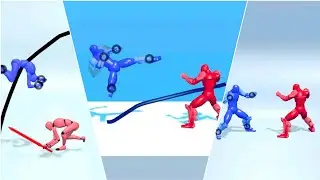 Draw Action: Freestyle Fight - Gameplay Walkthrough Part 1 All Levels New Mob Games (Android, iOS)