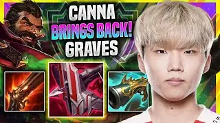 CANNA BRINGS BACK GRAVES IN EUW SOLOQ! *WORLDS BOOTCAMP* - T1 Canna Plays Graves TOP vs Fiora!
