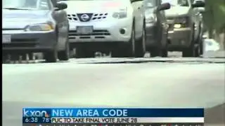 New area code for Central Texas