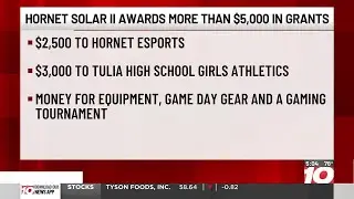Hornet Solar II awards more than $5000 in  grants for Swisher County students