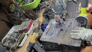 I repair a peacock sculpture thats been in the garden too long