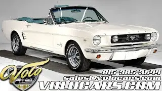 Ford Mustang 1966 года продаётся в Volo Auto Museum (V18840)