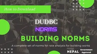 Building Works Rate Analysis Norms- DUDBC Norms Nepal