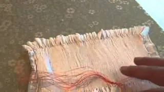 Autumn Grace   Pleating and Blocking
