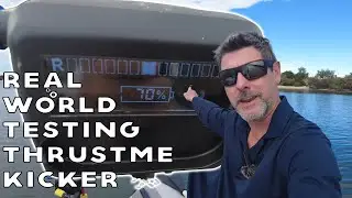 Испытание электрического подвесного мотора THRUSTME KICKER в реальных условиях