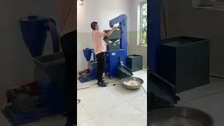 Rubber roller rice mill used in small processing workshops 300kg/hour