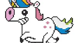 The dancing unicorn