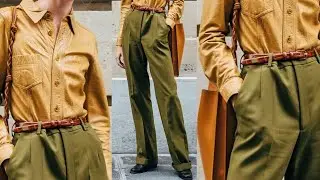 PANTALONES EN TONOS NEUTROS DE MODA 2024 LOOKS Y OUTFITS CON PANTALONES EN TONOS NEUTROS MODERNOS