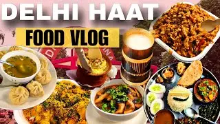 Delhi Haat Food Vlog @fithitfoodie  #viral #indianstreetfood #indianfood #delhihaat #streetfood 