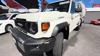 2023 Toyota Landcruiser GXL with Suspension Upgrade and Custom Canopy!