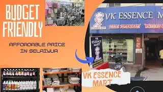 VK essence mart | it is a budget friendly shop | in selaiyur | full of baking items only |