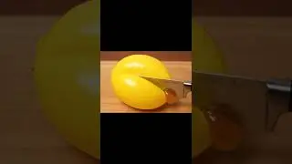 Slicing a Lemon Balloon! 🍋🎈 Oddly Satisfying Jam Burst!