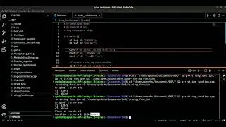 String class with example..... Explanation in detail #codewithapeksha #code #learnprogramming