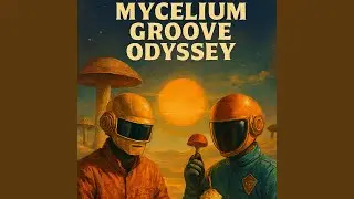 Daft Punk-Inspired Velvet Mycelium Lounge || Soft Funk, Chill Electronic, 80s Synth Soul
