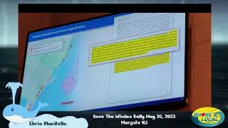 Trial Attorney Chris Placitella, Save The Whales Rally May 20, 2023