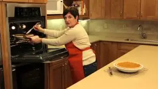 How to know if your pie is baked, example of an unbaked pie test result