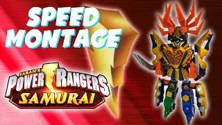 CLAW ARMOR MEGAZORD POWER RANGERS SAMOURA&Iuml; (ver US)