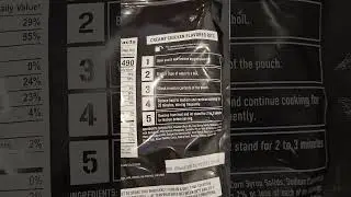 #shorts #ytshorts 72 hour Emergency Food Instructions