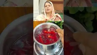 An Amazing Beetroot and carrot drink Recipe for growing skin by Naima Apa #shorts