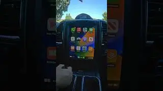 Ford F150 12 inch screen and speaker upgrade! #ford #fordtrucks #viral #shorts