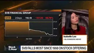SVB Shares Drop 60% on Cash Crunch Concerns